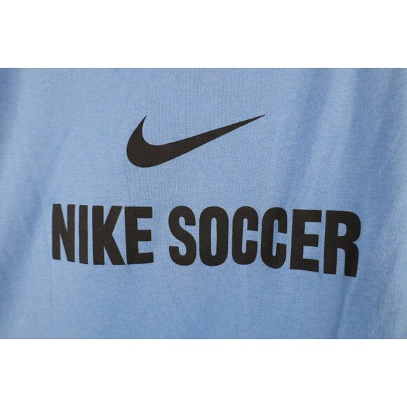 Nike Soccer Womens Medium Spell Out Michigan Jaguars FC Short Sleeve T-Shirt - Picture 10 of 13